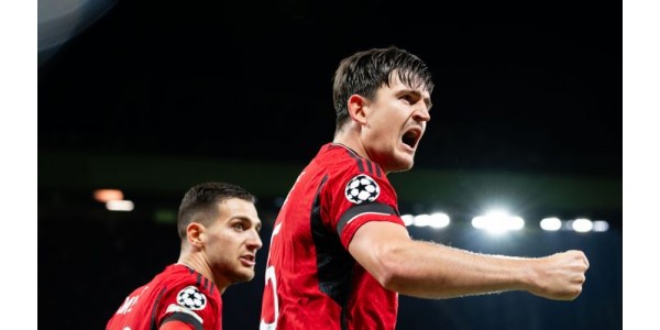 Harry Maguire po dvou letech opět boduje v Lize mistrů